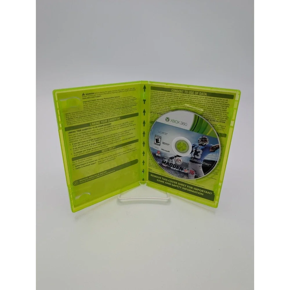 Madden NFL 16 Xbox 360 EA Sports Football Simulation Sports Video Game